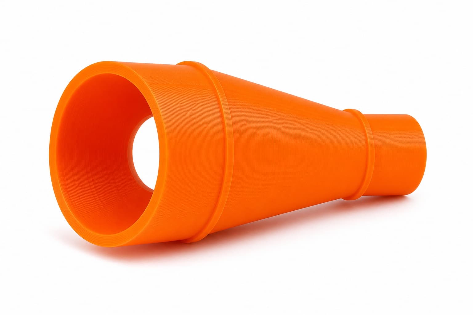 A 3D printed dust adapter that fits the Bosch ROS20VSK
