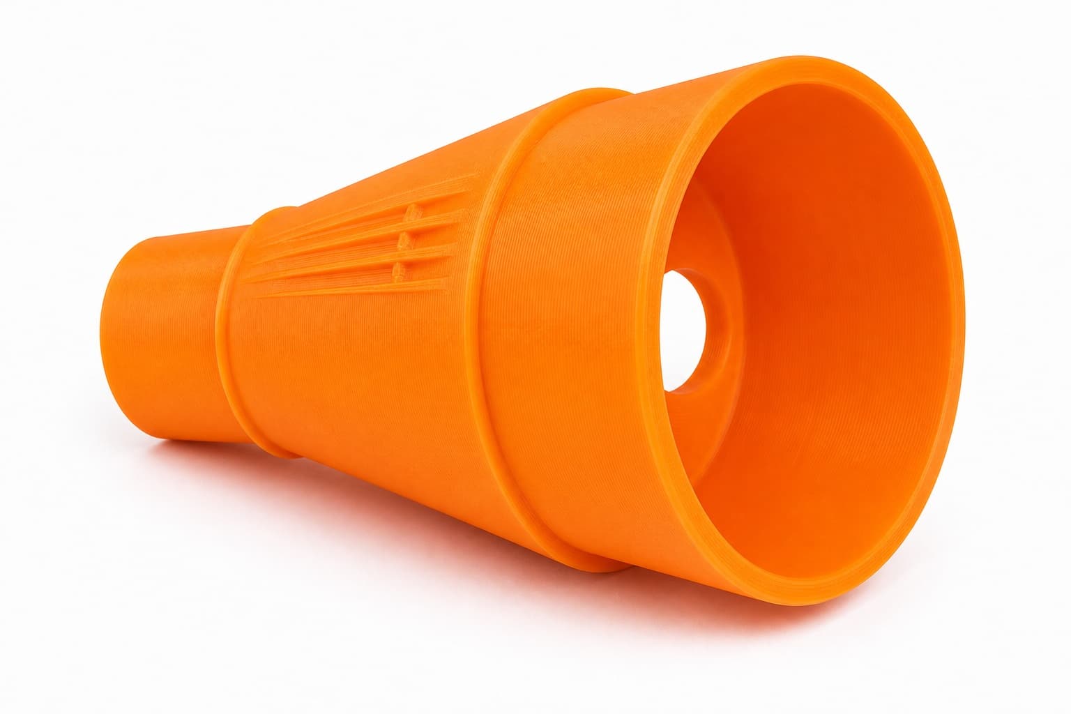 A 3D printed dust adapter that fits the DeWalt DCW600B
