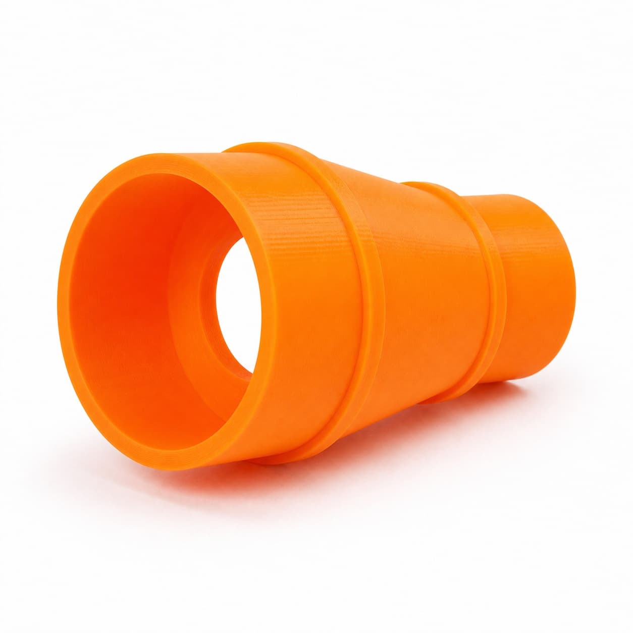A 3D printed dust adapter that fits the Ridgid R8606B