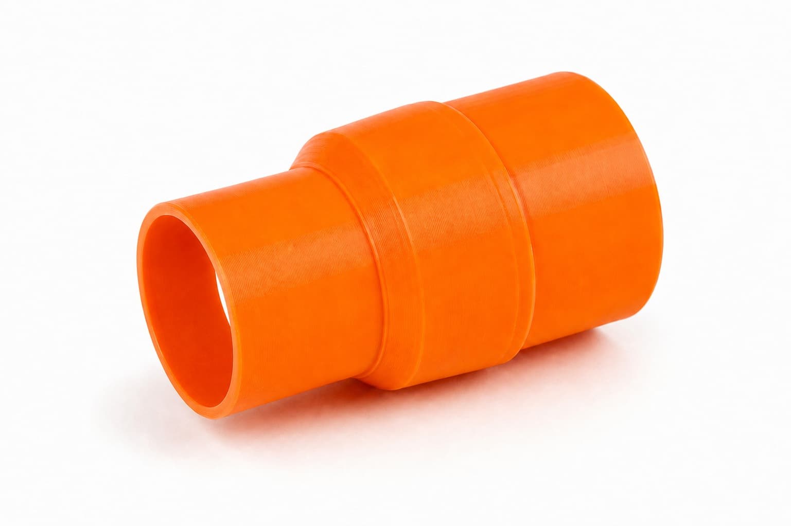 A 3D printed dust adapter that fits the Metabo KGS 216 M