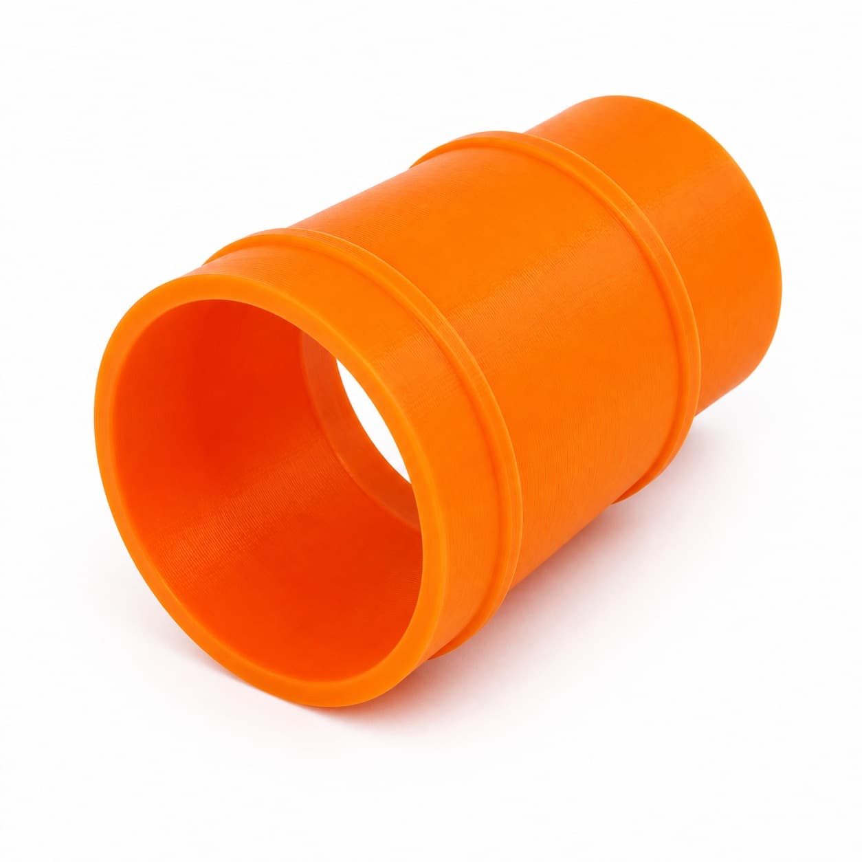 A 3D printed dust adapter that fits the DeWalt DWE6423K