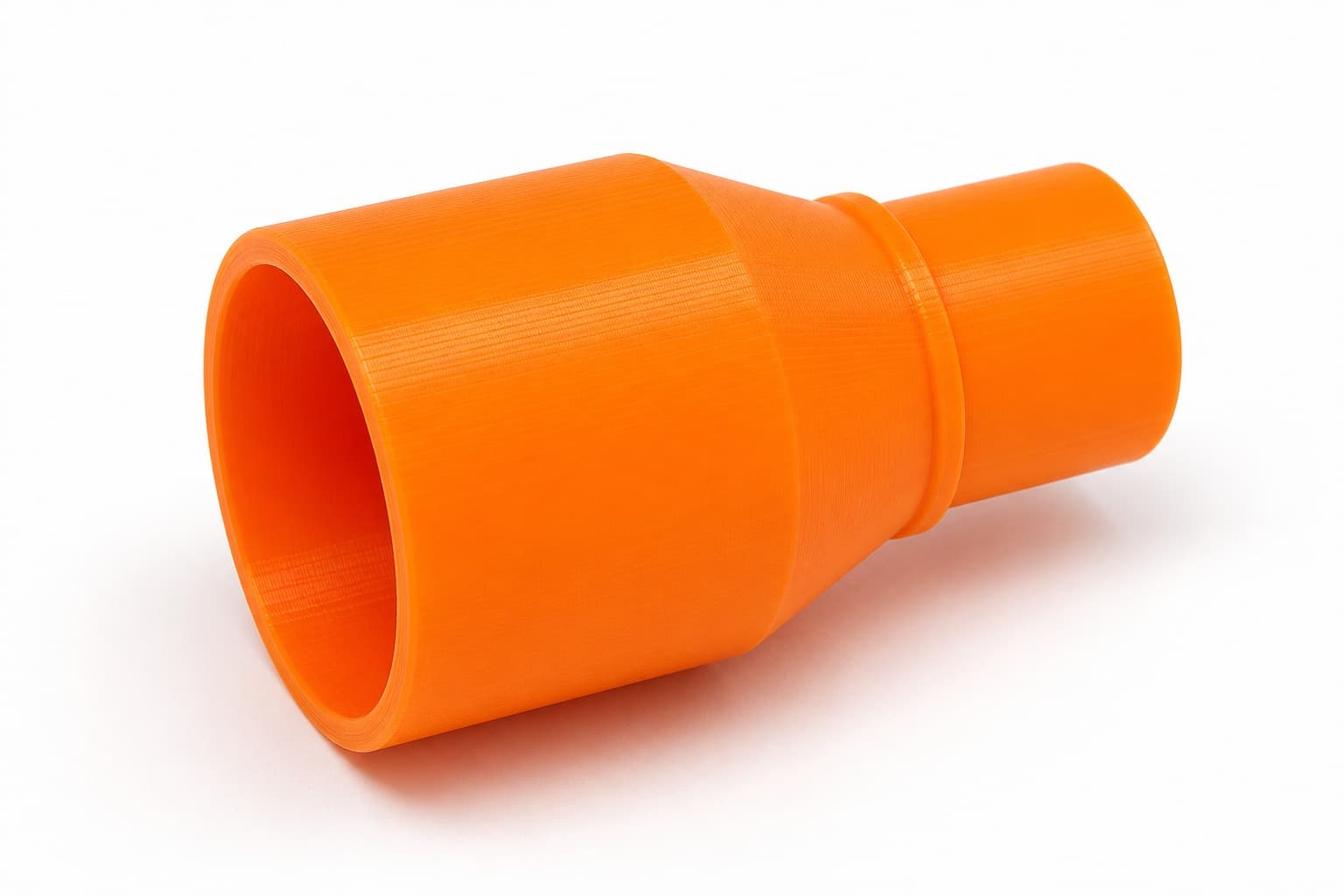 A 3D printed dust adapter that fits the Makita DKP180