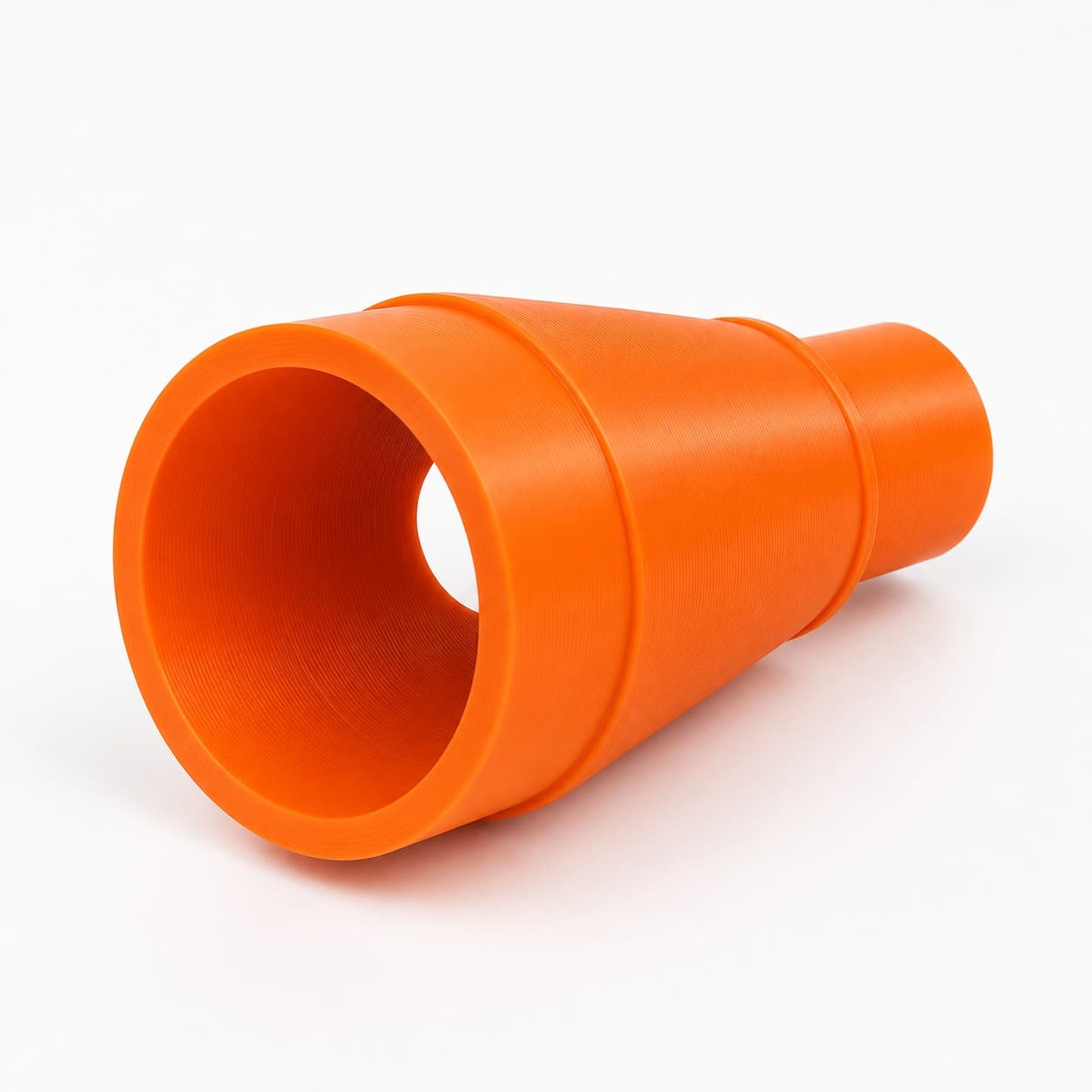 A 3D printed dust adapter that fits the Bauer 58862