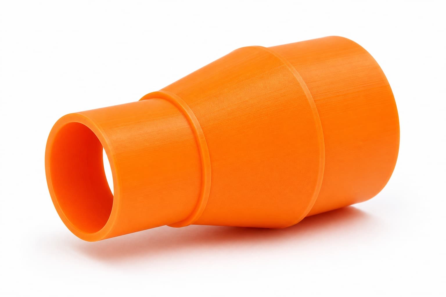 A 3D printed dust adapter that fits the Bauer 58862