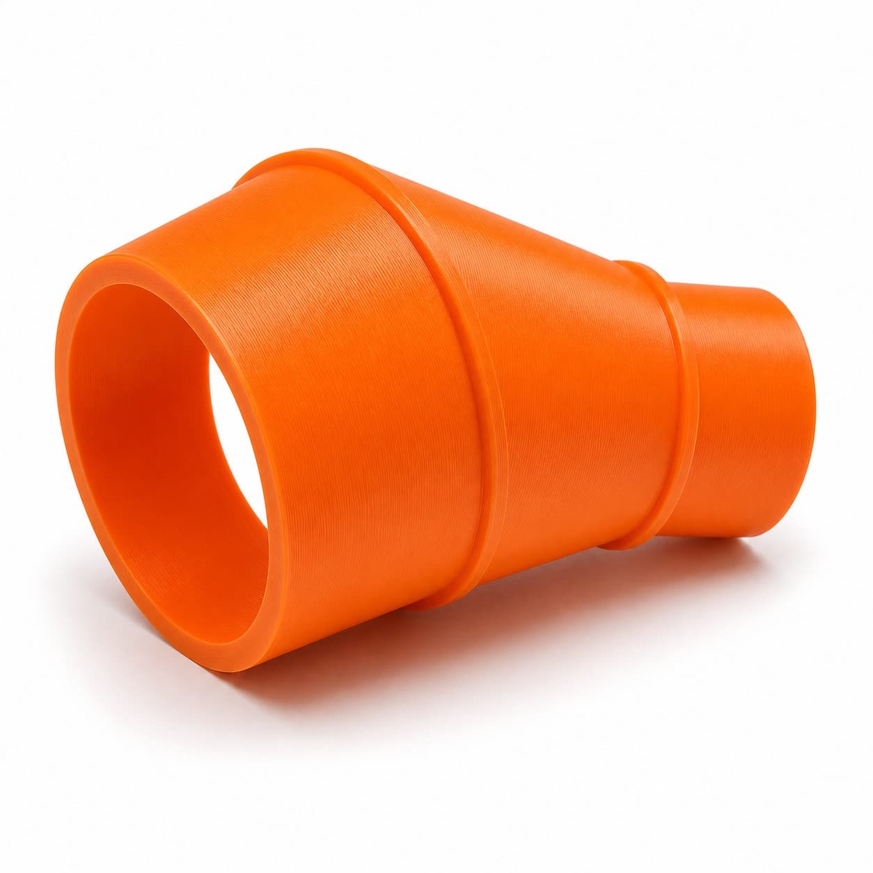 A 3D printed dust adapter that fits the Ryobi RTS23