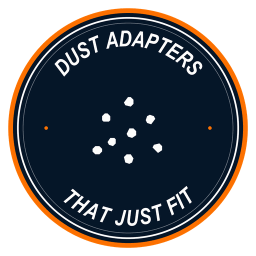 Dust adapters that just fit