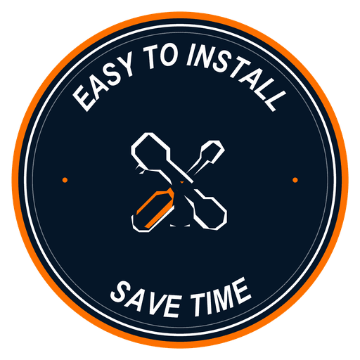 Easy to install, saves time